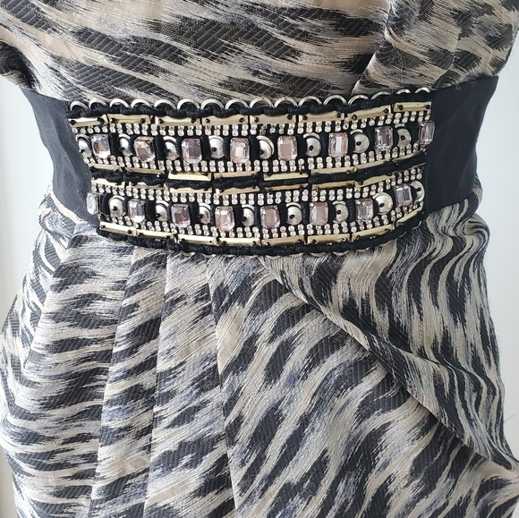 Yigal Azrouel Belted Dress in Size 0 - Picture 3 of 9